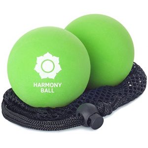 Faszienball HARMONY BALL Massageball 2er Set aus Naturkautschuk inkl. Netz