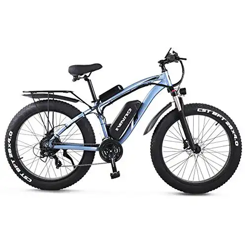 Fatbike GUNAI 26 Zoll Fat Tire Elektrofahrrad 1000W 48V 17AH