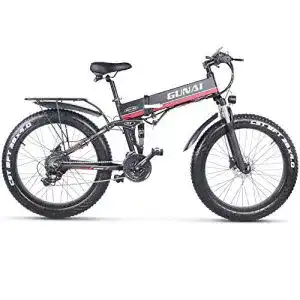 Fatbike GUNAI Elektrisches Fahrrad 48V 1000W Männer