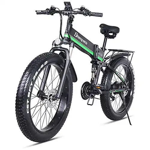 Fatbike Shengmilo Mountainbike 26 Zoll 1000 Watt 48 V 13ah
