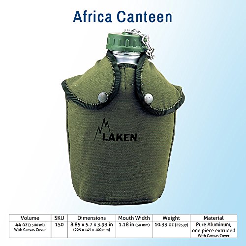 Feldflasche Laken Alu- Africa, 1,3l 150