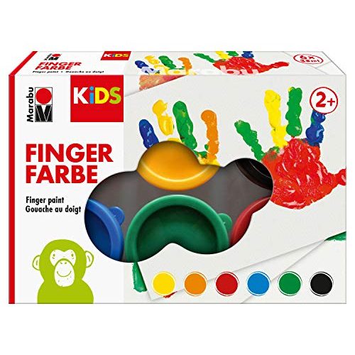 Die beste fingerfarben marabu 0303000000085 kids fingerfarbe set Bestsleller kaufen