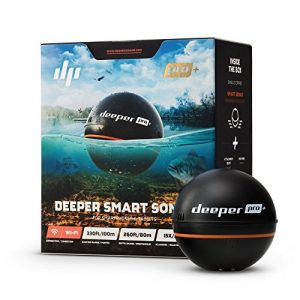 Fischfinder Deeper PRO PLUS smart – kabelloser W-LAN mit eingebautem GPS für Ufer Angler