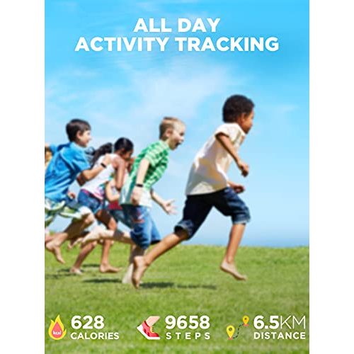 Fitness-Tracker Kinder BIGGERFIVE Fitness Armband Uhr für Kinder