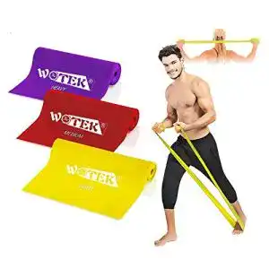 Fitnessband WOTEK Fitnessbänder Set widerstandsbänder krafttraining Theraband Resistance band