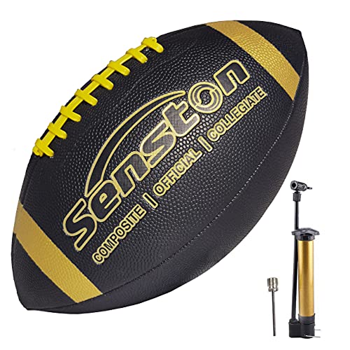 Die beste football senston american size 9 unisex youth strapazierfaehiges komposit leder sanfte beruehrung ball Bestsleller kaufen