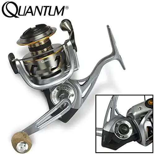Die beste Forellenrolle Quantum Vapor VP15XPT - Stationärrolle zum Barschangeln & Forellenangeln, Angelrolle zum Spinnangeln 2026 Test Bestseller Forellenrolle Quantum Vapor VP15XPT – Stationärrolle zum Barschangeln & Forellenangeln, Angelrolle zum Spinnangeln