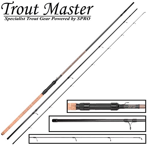 Forellenrute Trout Master Tactical Sbiro 3m 3-25g – zum Sbirolinoangeln, Angelrute zum Forellenangeln, Sbirolinorute für Forellen