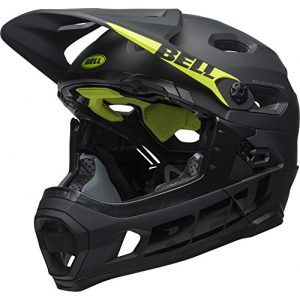 Fullface-Helm BELL Super Dh MIPS Fahrradhelm, mat/Gloss Black, L
