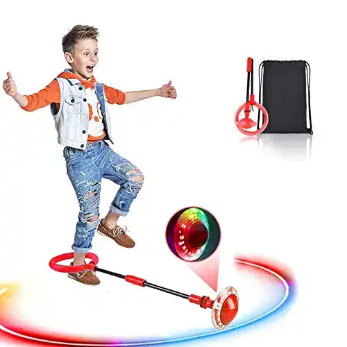 Fußkreisel shengo Swing Wheel mit Lichtrad, Kinder Blinkend