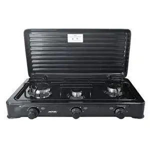 Gaskocher 3-flammig MPM SMILE KN-03/1KB – Tragbar