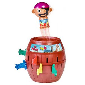 Geschicklichkeitsspiele TOMY T7028A1 Kinderspiel “Pop Up Pirate”