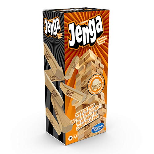 Gesellschaftsspiele Hasbro A2120EU4 – Jenga Classic, Kinderspiel