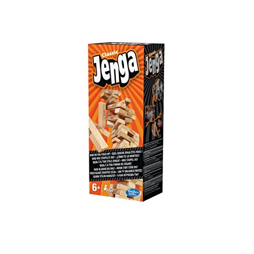Gesellschaftsspiele Hasbro A2120EU4 – Jenga Classic, Kinderspiel