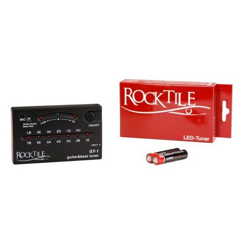 Gitarren-Stimmgerät Rocktile GT-1 Stimmgerät für bis zu 7-saitige