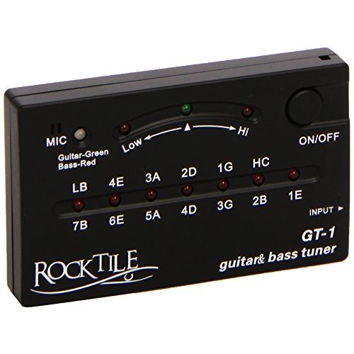 Gitarren-Stimmgerät Rocktile GT-1 Stimmgerät für bis zu 7-saitige