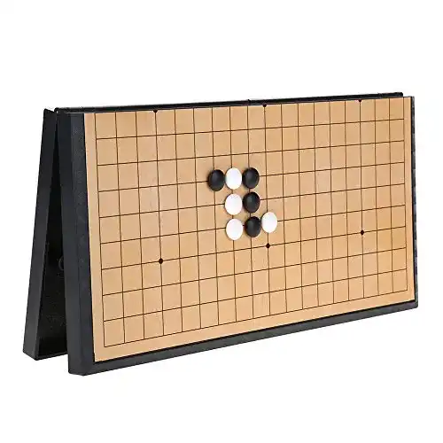Die beste Go-Spiel Alomejor Go Schach Brettspiel Set Magnetic Collapsible 2026 Test Bestseller Go-Spiel Alomejor Go Schach Brettspiel Set Magnetic Collapsible
