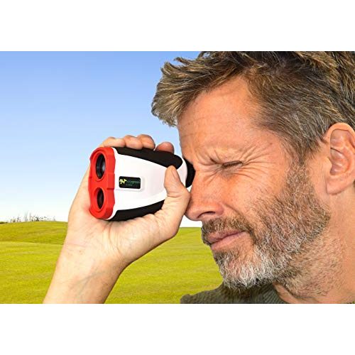 Golf-Entfernungsmesser Second Chance Erwachsene 1300 Golf Entfernungsmesser Mit Slope-switch Technologie (1300 Yard Range)
