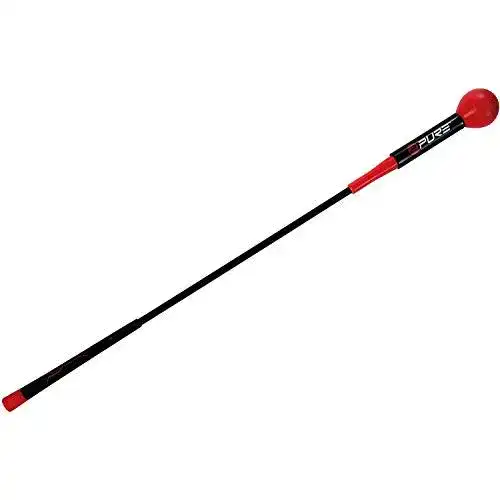 Golf-Schwungtrainer Pure 2 Improve Golftrainer Swingtrainer Tempotrainer Outdoor + Indoor, Größe: 100cm.