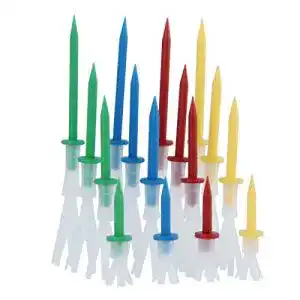 Golf-Tees PIXNOR Golf-Lift T-Shirts 4 Yards mehr Abschläge Pack 16 mit 4-Farben