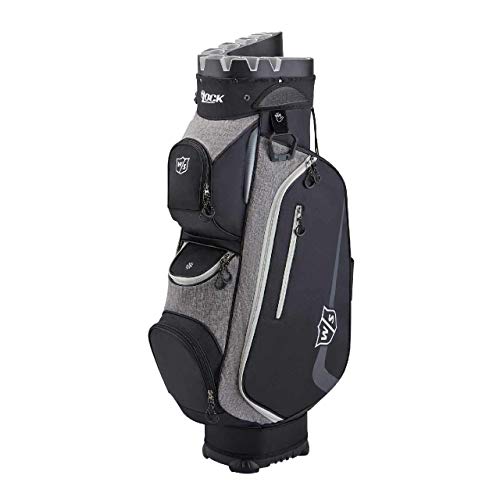 Golfbag Wilson Staff Golftasche, I LOCK III Cart Bag, Trolleytasche, Für bis zu 9 Eisen