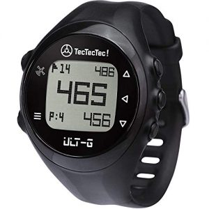 Golfuhr TecTecTec ULT-G GPS-Golf-Armbanduhr, vorgeladene weltweite Golfplätze