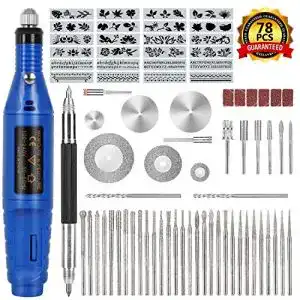 Gravierstift Winload 78 Stück Gravierwerkzeugsatz, Gravur Set