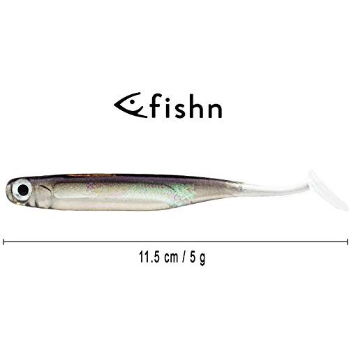 Gummifisch FISHN LUIREone – 5 e 10cm, 5gr zum Angeln on Zandern, Barschen, Hechten und Forellen