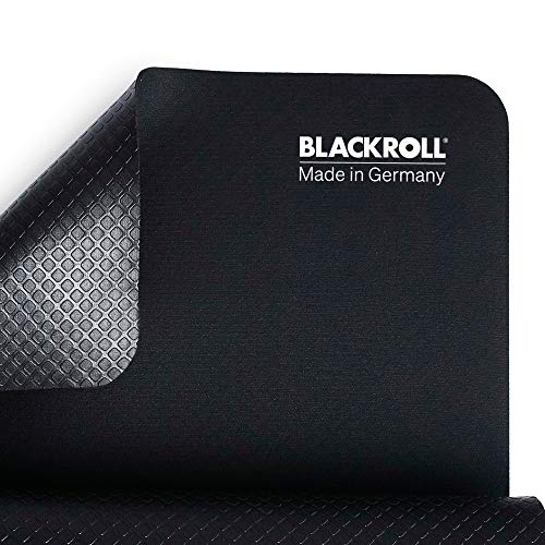 Gymnastikmatte BLACKROLL ® MAT – das Original. in schwarz. Die gedämpfte Matte für Training, Yoga, Pilates