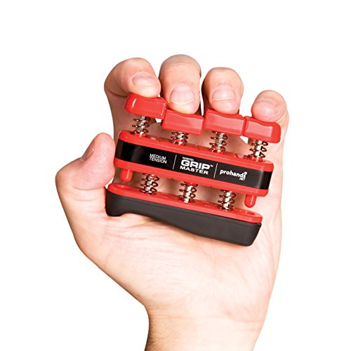 Handtrainer Gripmaster Pro Hands Fingertrainer medium, Red