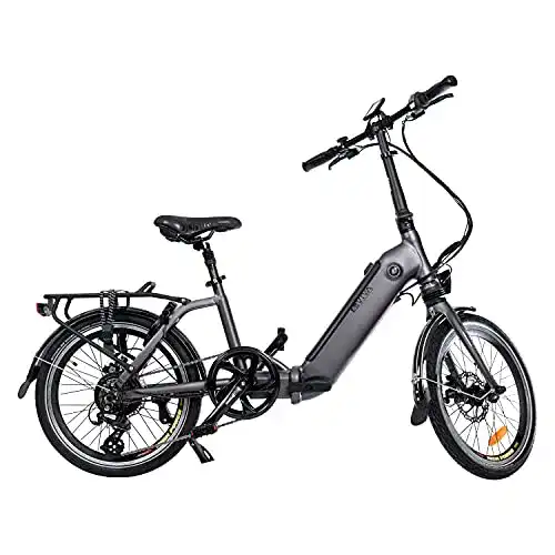 Herren-E-Bike AsVIVA E-Bike B13 Stadtfalter 20 Zoll, Faltrad