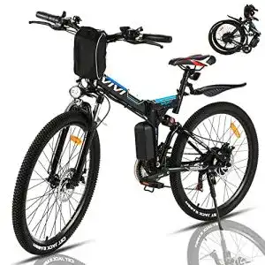 Herren-E-Bike Vivi 350W Elektrofahrrad Herren 26 Zoll Faltbar
