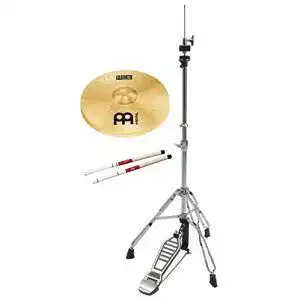 Hi-Hat-Ständer Meinl HCS 13″ HiHat Cajon Set MS63 Legierung