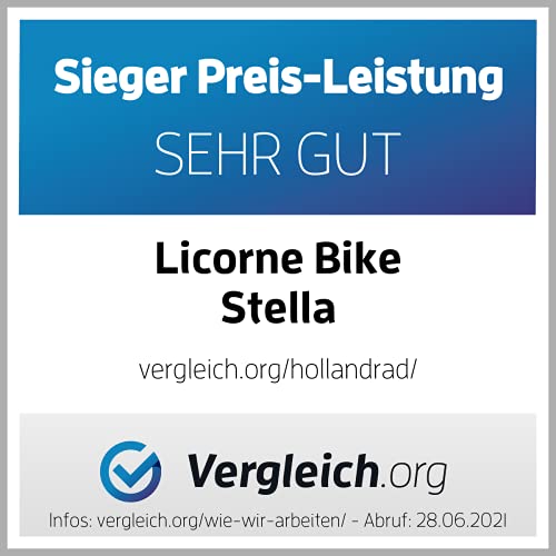 Hollandrad Licorne Bike Stella Premium City Bike in 26 Zoll