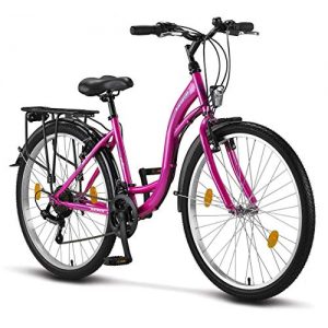 Vélo hollandais Licorne Bike Stella Premium City Bike en 26 pouces