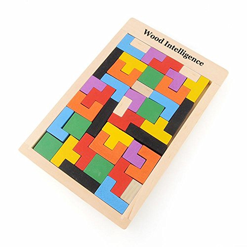Holzpuzzle Hopewey Tetris Tangram Puzzlespiel Pädagogisch