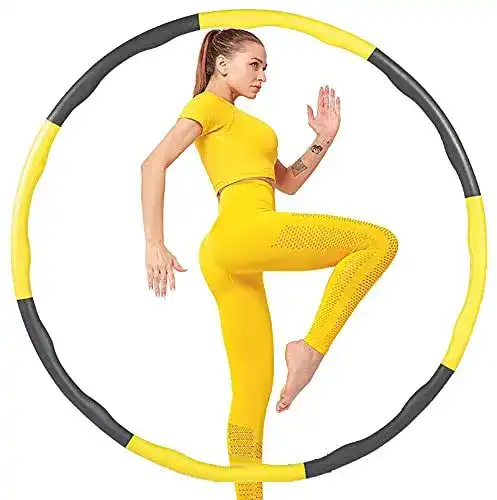 Hula-Hoop-Reifen ACPURI Hula Hoop Reifen für Fitnessübungen, Gewichtsverlust schnell durch Spaß, Fettverbrennung