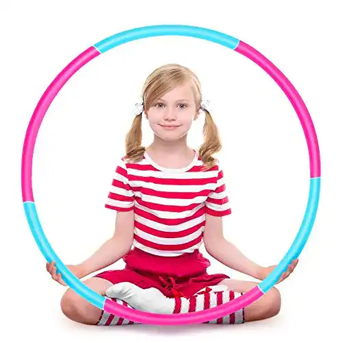 Hula-Hoop-Reifen Kinder Ertisa Hoola Hoop für Kinder, Einstellbares Gewicht Hoola Hoop und größe Adjustable