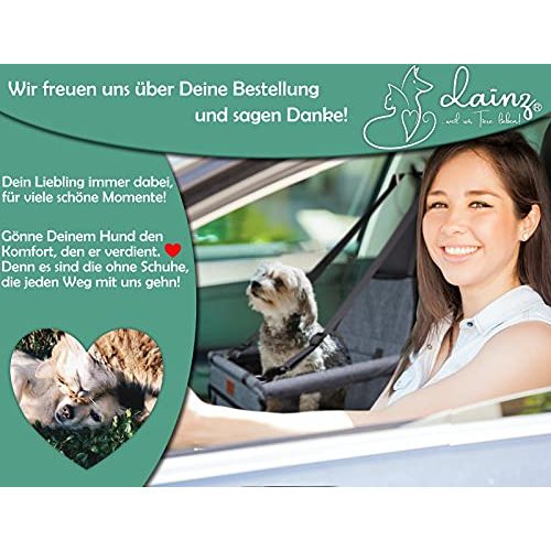 Hunde-Autositz dainz Stylischer Hunde-Auto-Sitz für kleine Hunde
