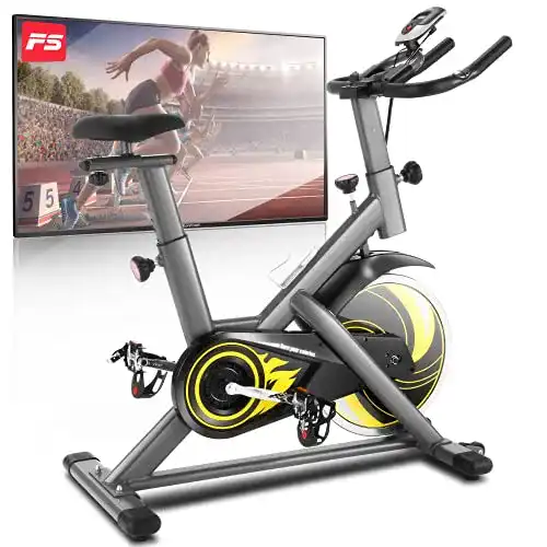 Indoor Bike ANCHEER Heimtrainer Fahrrad Ergometer
