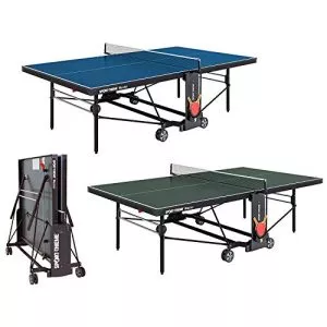 Indoor-Tischtennisplatte Sport-Thieme Tischtennisplatte Master | Indoor-Tisch für Vereinssport | Klapp- und Rollbar