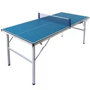 Indoor-Tischtennisplatte Top-A HLC 5FT Tischtennisplatte klappbar Professionelle Tischtennistisch Tischtennis Platte mit Netz Portable