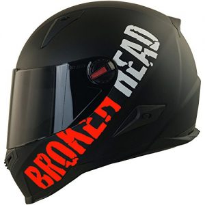 Integralhelm Broken Head BeProud Rot Ltd – Schlanker Motorradhelm