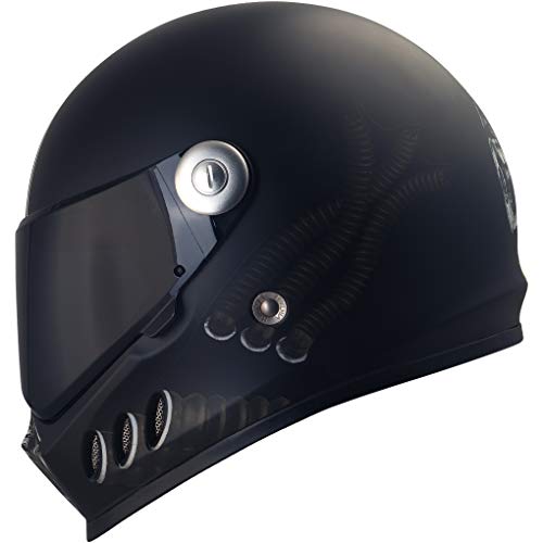 Die beste integralhelm broken head gas man motorrad helm mit schwarzem visier Bestsleller kaufen