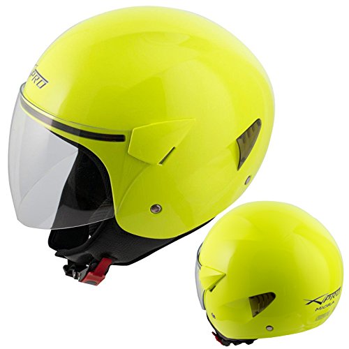 Die beste jethelm a pro open face jet helmet motorcycle motorbike Bestsleller kaufen