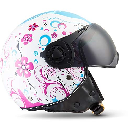 Jethelm Moto Helmets MOTO Helmets® H44 „Flower“