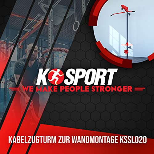 Kabelzug K-Sport : Oberer & unterer zur Wandmontage I Seilzug