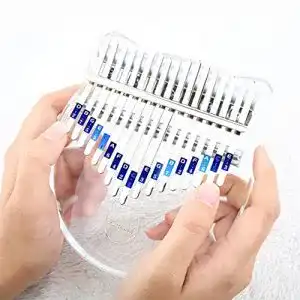 Kalimba Dyna-Living Instrument, Bula 17 Schlüssel Transparent
