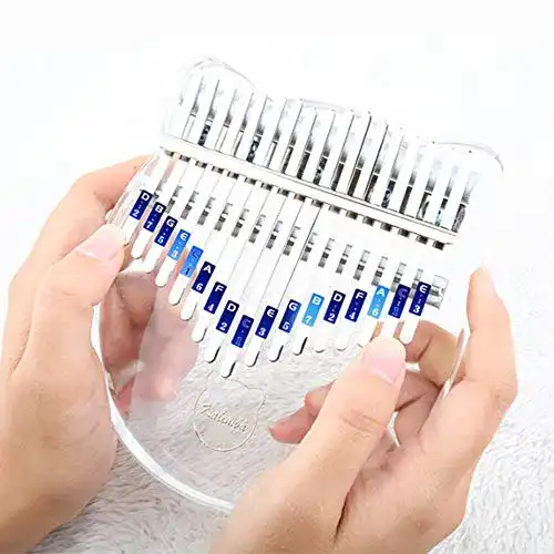 Kalimba Dyna-Living Instrument, Bula 17 Schlüssel Transparent