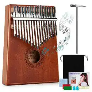 Kalimba KUDOUT Daumenklavier 17 Schlüssel Daumen-Klavier